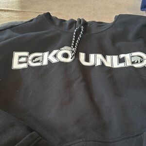 Ecko Unlimited Black and Gray Hoodie